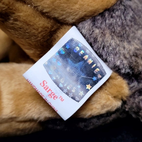 TY Beanie Babies Sarge The German Shepherd - Picture 7 of 13